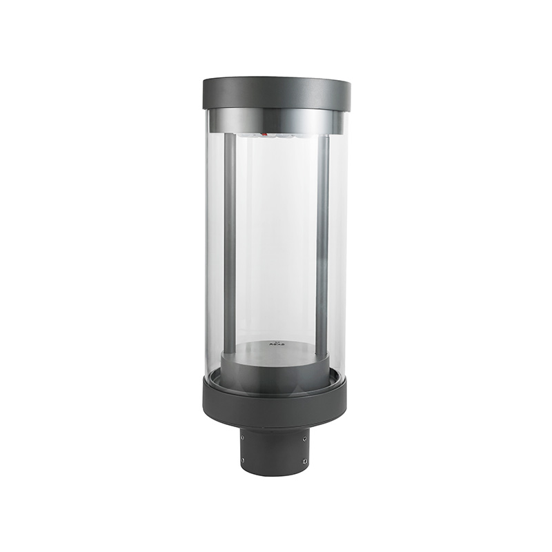 YMLED-6108 Luz de paisaje superior de poste LED con cuerpo de PC de aluminio
