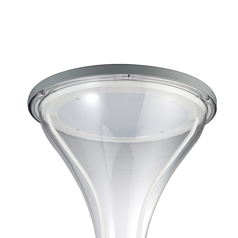 YMLED-6135B Luz LED de alta luminosidad para jardín, nuevo diseño, iluminación superior para poste de parque