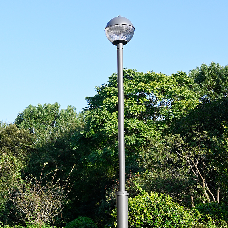 YMLED-6141 Fabricante de China Lámpara de jardín LED urbana en forma de bola Cuerpo de aluminio fundido a presión