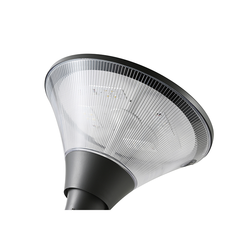 Lámpara de jardín LED de paisaje con cuerpo de aluminio fundido a presión y accesorio de poste superior LED YMLED-6116