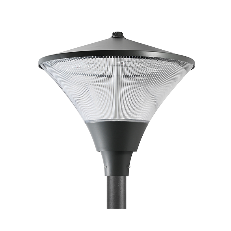 Lámpara de jardín LED de paisaje con cuerpo de aluminio fundido a presión y accesorio de poste superior LED YMLED-6116