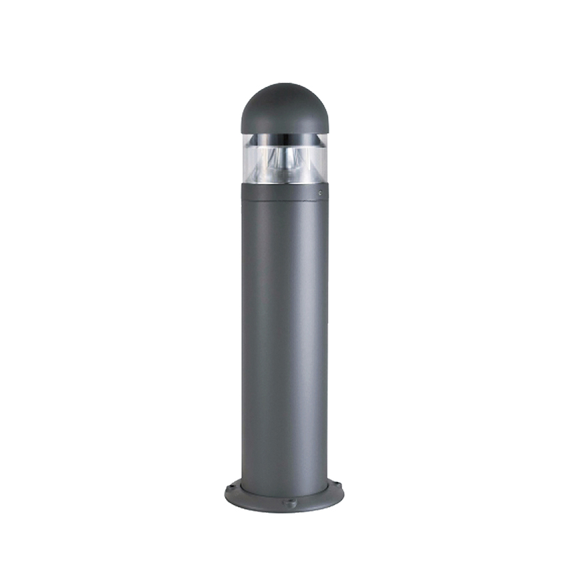 Cuerpo clásico IP65 de la aleación de aluminio del bolardo del jardín del LED de YMLED-6201A clasificado con el portalámparas E27