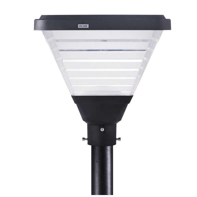 Lámpara LED superior de poste solar para exteriores YMLED-6803