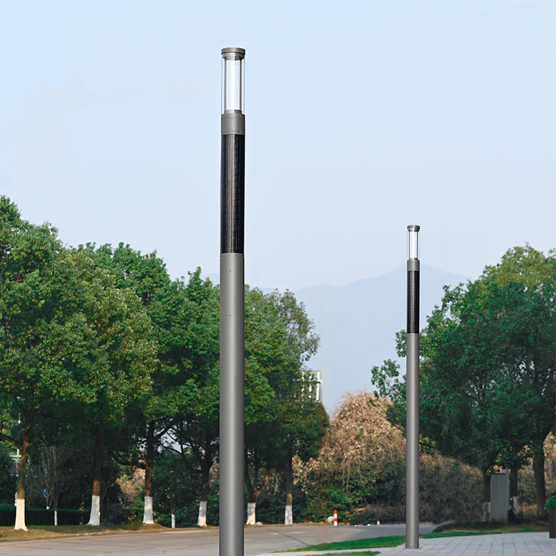 Farola solar vertical de alta eficiencia YMLED-6811