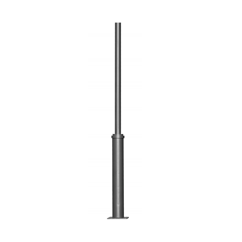 Pola (serie PB) Luz de poste galvanizada en baño caliente personalizada para uso en exteriores para luces superiores de poste