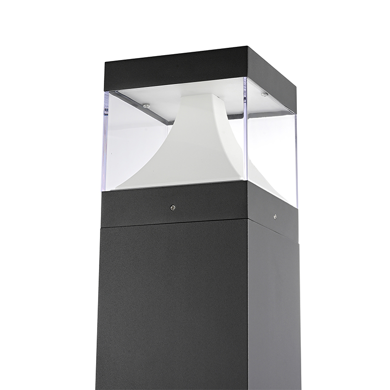 Iluminación de césped de aluminio vendedora caliente del modelo cuadrado YMLED-6243 Iluminación de césped de aluminio vendedora caliente del modelo cuadrado YMLED-6243