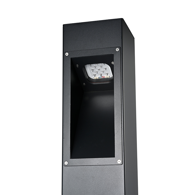 YMLED-6245 Nueva lámpara LED rectangular IP65 para exteriores con iluminación de bolardo YMLED-6245 Nueva lámpara LED rectangular IP65 para exteriores con iluminación de bolardo