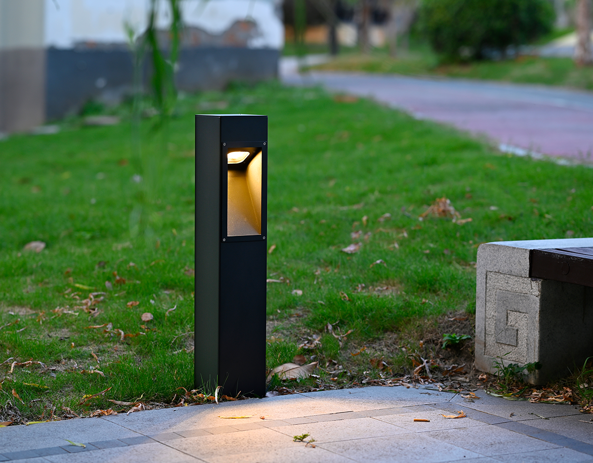 Iluminación del césped